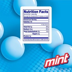 Mentos The Chewy Mint Candy – Mint Flavor 1.32oz Rolls – 15 Rolls