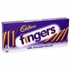 Cadbury Milk Chocolate Fingers – 138g