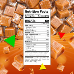 Caramel Cubes Candy | 1 Pound Bag – Approx. 65 Count | Classic Chewy Treat, Indi