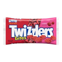 TWIZZLERS Bites Cherry Flavored Licorice Style, Chewy 16 Ounce (Pack of 1)