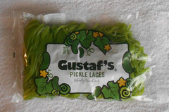 Gustaf’s Pickle Flavor Licorice Laces 2 Pounds (908g)