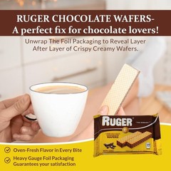 Indulge in Wafers Austrian Chocolate Wafer 2.25oz – Pack of 2 for Any Occasion