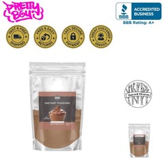 1 lb Bucket of Chocolate Instant Pudding – Delicious Snack for Family Gatherings