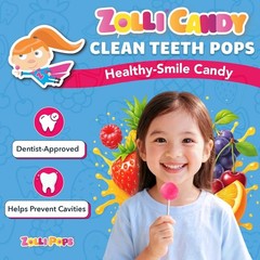 Sugar-Free Clean Teeth Lollipops for Healthy Smiles – Ideal for Kids & Diabetics