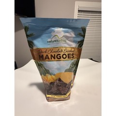 Nature’s Intent Dark Chocolate Enrobed Mangoes Dried Fruit 20.46 oz