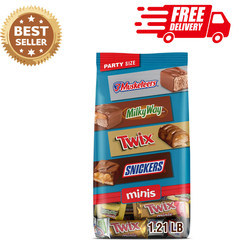 Snickers, Twix, Milky Way & 3 Musketeers – 19.49 oz Bulk Bag (Pack of 1)