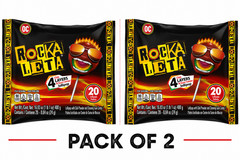 Sonric’s Rockaleta Mexican Lollipop with Bubble Gum Center, 20 Count( Pack 2)