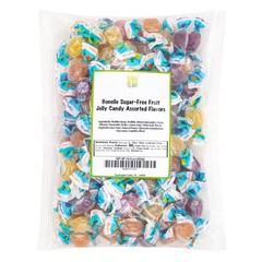 Bonelle Fruit Jelly Candy, Sugar Free Candy 1 Pound (Pack of 1), Orange