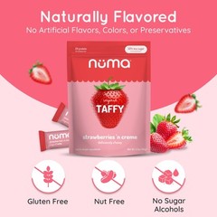 and Cream Soft Candy Low Sugar Low Calorie All Natural Chewy Snack 3g Protein
