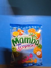 Mamba Tropics Fruit Chews Case of 12 ×7.05 oz Each Bag bbd6/30/2026