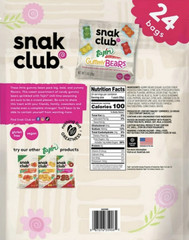 Snak Club Tajin Gummy Bears Chili & Lime Seasoned Candy Snack – 24oz EXP 7/26