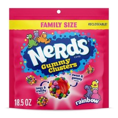 Gummy Clusters 18.5 Ounce Rainbow Treats Perfect for Birthdays and Halloween