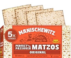 Passover Matzo,5X1Lb Boxes (Total 5 Boxes) Freshly Baked for Passover BB 05/2027
