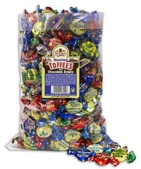 Walkers Nonsuch Toffees & Eclairs Bulk Bag 2.5kg | Authentic British Creamy C…