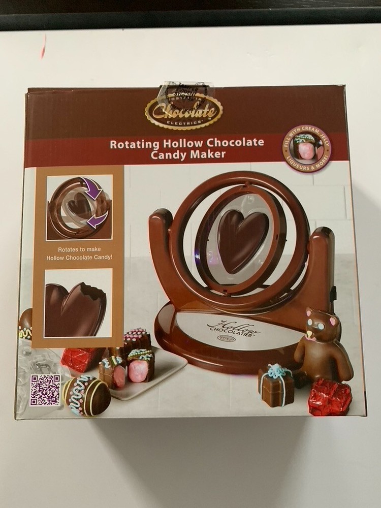 Nostalgia Chocolate Electrics Rotating Hollow Chocolate Candy Maker