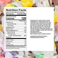 Salt Water Taffy Individually Wrapped Assorted Flavors 3 Lb Bag Soft Chewy Candy