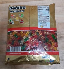 2CT: 5LB BAG:HARIBO Original Gold-Bears Gummi Candy Natural Fruit Flavors U.S.A.