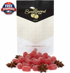 Sanded Anise Drops, Hard Candy, Classic Holiday Treat, Gluten-Free, Fat-Free, 1