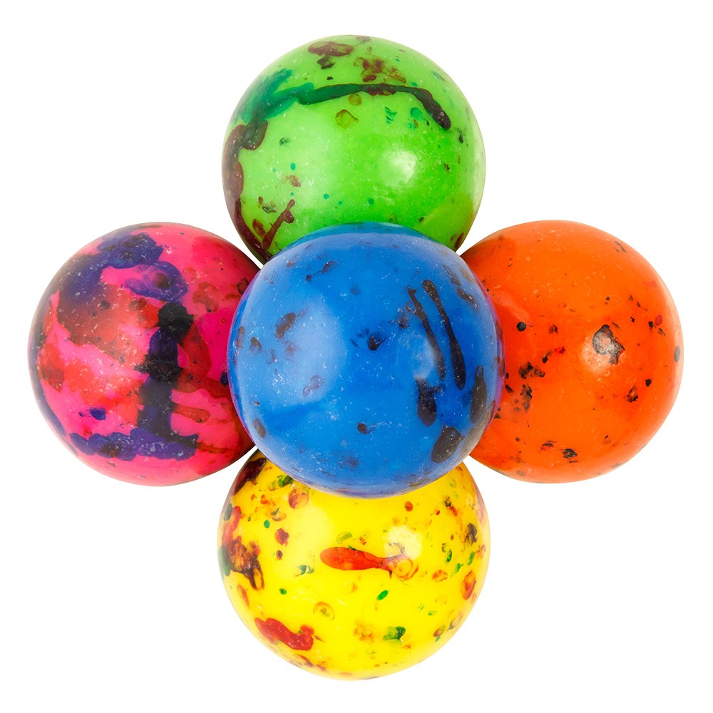 ASSORTED JAWBREAKERS WITH CANDY CENTER 1.75in ~ bold, chewy fun ~ 3LB – 48OZ ~ S