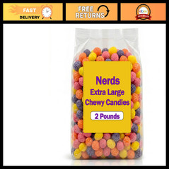 Bulk Chewy Jelly Beans 2 Lbs – Assorted Fruit Flavors, Crunchy Candy for Parties