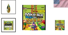 28.8oz Mike and Ike Mega Mix Sour – Perfectly Shareable Chewy Gummy Treat