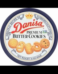 Danisa Original Recipe Premium Butter Cookies, 16 Ounces New