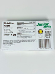 Junior Mints Creamy Mint Chocolate Candy 3.5 oz Theater Box Movie Candy