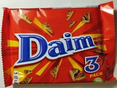 One Pack of Daim Milk Chocolate Caramel 2.96 oz 84g