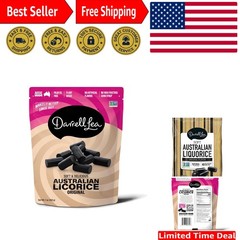 Deliciously Soft Black Licorice – , No High Fructose Syrup, 200g