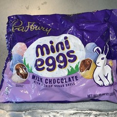 CADBURY MINI EGGS Milk Chocolate, Easter Candy Bag, 16 oz