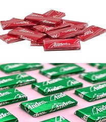 ANDES CREME PEPPERMINT DINNER FLAVOR CRUNCH CANDY CANE FLAVOR VALUE PACK SIZE!!!