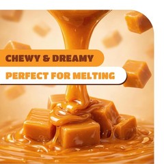 Decadent Chewy Vanilla Caramels – 150 Individually Wrapped Pieces, 2 Pound Pack