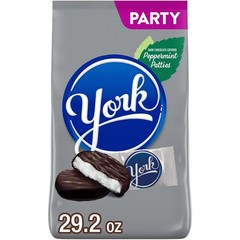 YORK Dark Chocolate Peppermint Patties, Candy Party Pack, 29.2 oz