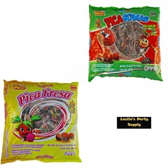 2×100 Vero Pica Fresa & Pica Goma Sandia (Watermelon) Mexican candy 200-pc