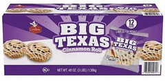 Big Texas Cinnamon Roll (4 oz., 12 pk.) pack of 2