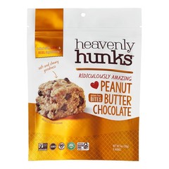 Heavenly Hunks Peanut Butter Chocolate – 6oz Bag 6 Ounce (Pack of 1), brown