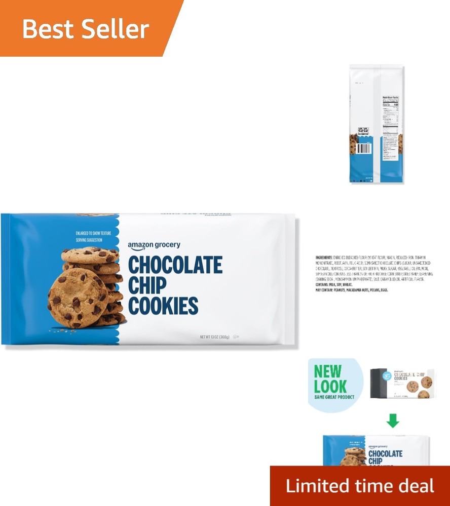 Mouthwatering 13 Oz Semi-Sweet Chocolate Chip Cookies – Ideal Dessert Treats