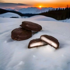 Zachary 5.5oz THIN MINTS Cool Creamy Peppermint Center Chocolate Patties 7/26