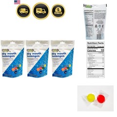 Dry Mouth Relief Fruit Mix 3.3oz Bag 3 Bags | Relieves Dry Mouth & Increases …