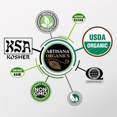 Artisana Organics Hazelnut Cacao Spread, 8 oz | No Palm Oil, Sweetened with C…