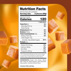 Caramel Cubes Candy – 2 Pound Bulk Pack (About 150 Count) – Individually Wrapped