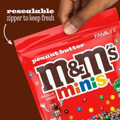 MINIS Peanut Butter Milk Chocolate Summer Candy Bulk Summer Snacks, Family Si…