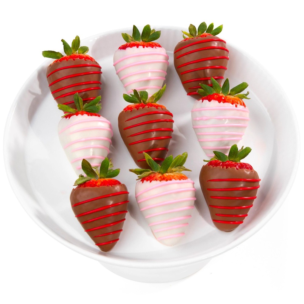 Love Bites Dipped Strawberries – 9 Fun Size Berries