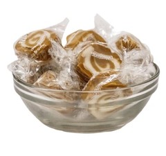 YANKEETRADERS® Coconut Caramel Swirl Candies, Individually Wrapped, 3 Pounds