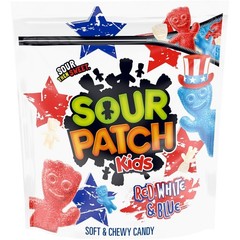 Sour Patch Kids Red White & Blue Soft & Chewy Candy, 1 lb 12 oz Bag