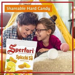 Spicchi Su Citrus Orange & Lemon Wedges Hard Candy Bag, Individually Wrapped …