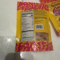 4 Pack Trader Joe’s Sweet & Sour Gummy Worms Candies 5 oz ea Gummies Zero Sugar