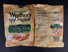 Werther’s * LIMITED EDITION* Original Harvest CARAMEL APPLE Soft Caramels 4 BAGS
