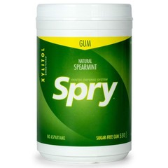Natural Xylitol Chewing Gum – Sugar-Free, Aspartame-Free, Non-GMO, Gluten-Free,