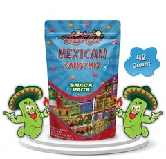Mexican Candy Assortment Snacks Pack – Variety of Spicy, Sweet, and Sour Cand…